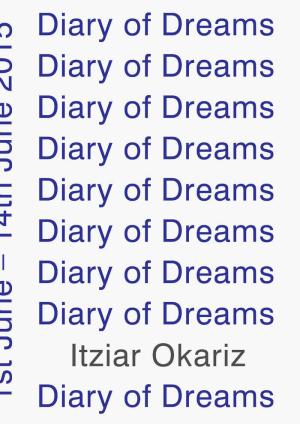 Diary of Dreams - cover image