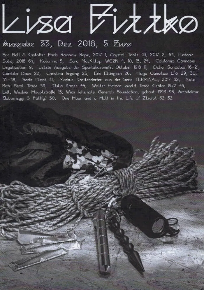 Cover of ztscript 33 : Lisa Fittko