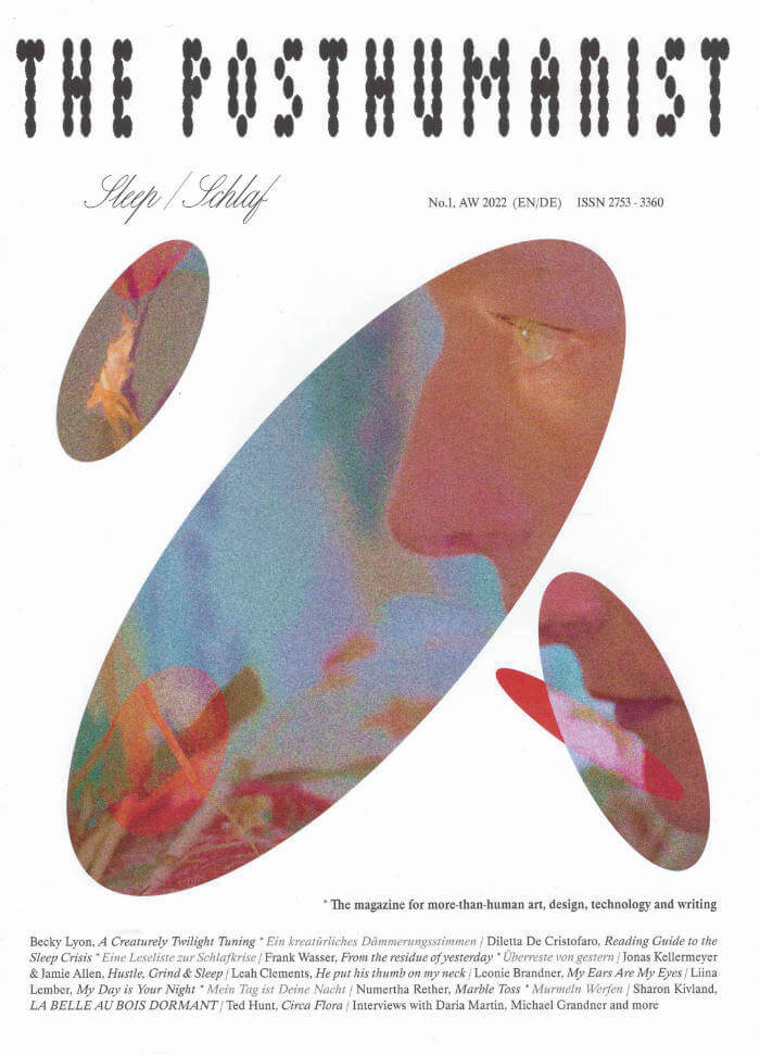 Cover of The Posthumanist #1 Sleep / Schlaf