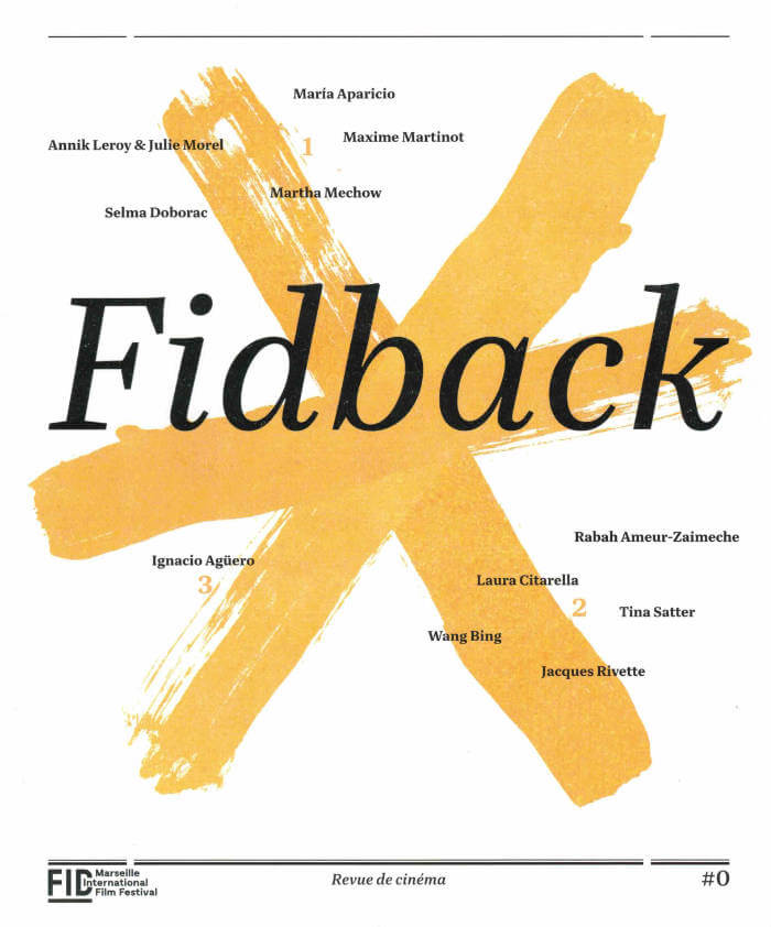 Cover of Fidback, revue de cinéma #0