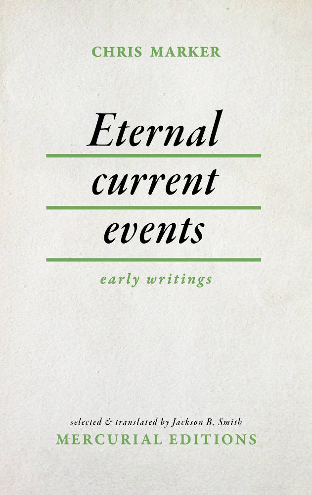 Cover of Eternal Current Events: Early Writings