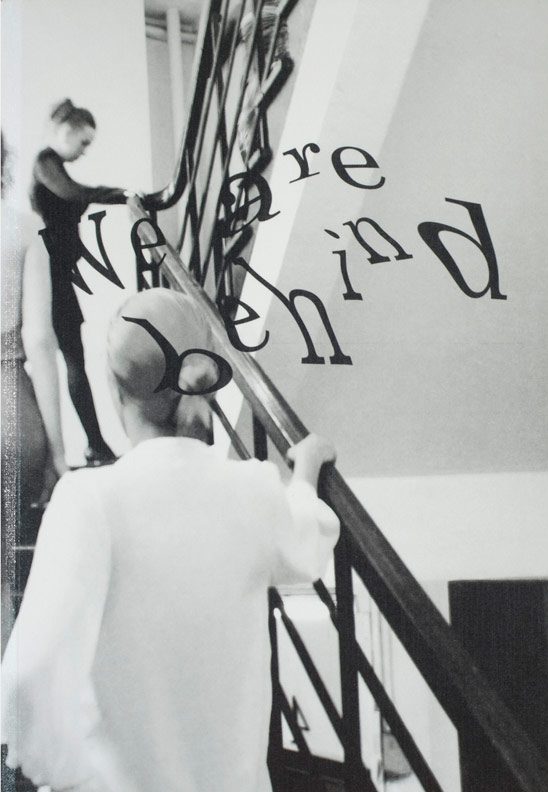 Cover of We are behind