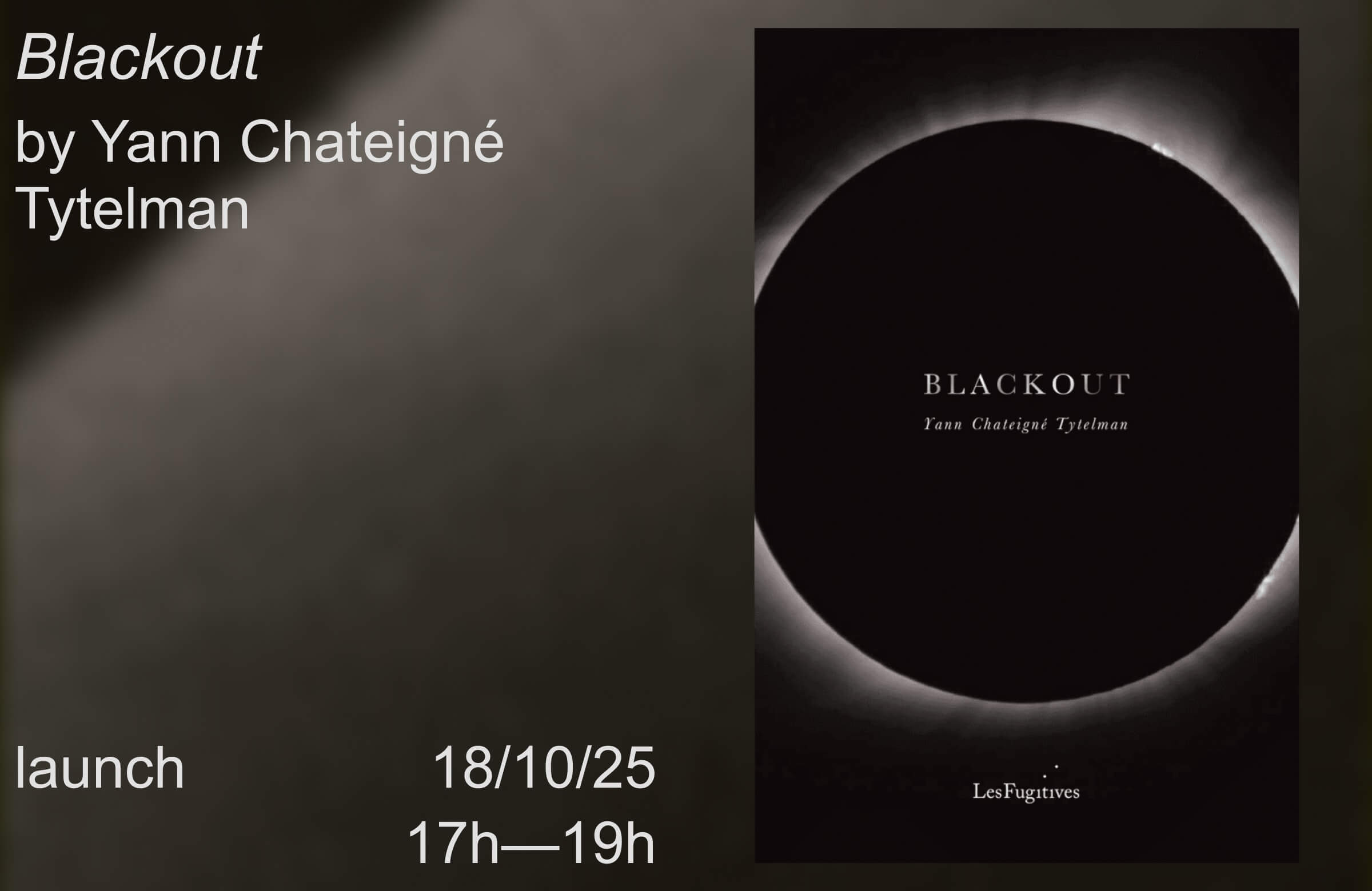 Cover of [Launch] Blackout by Yann Chateigné Tytelman