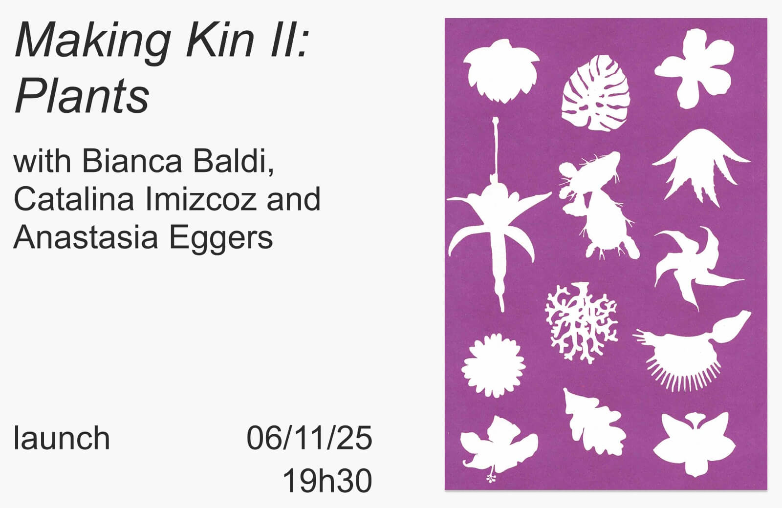 Cover of [Launch] Making Kin II: Plants