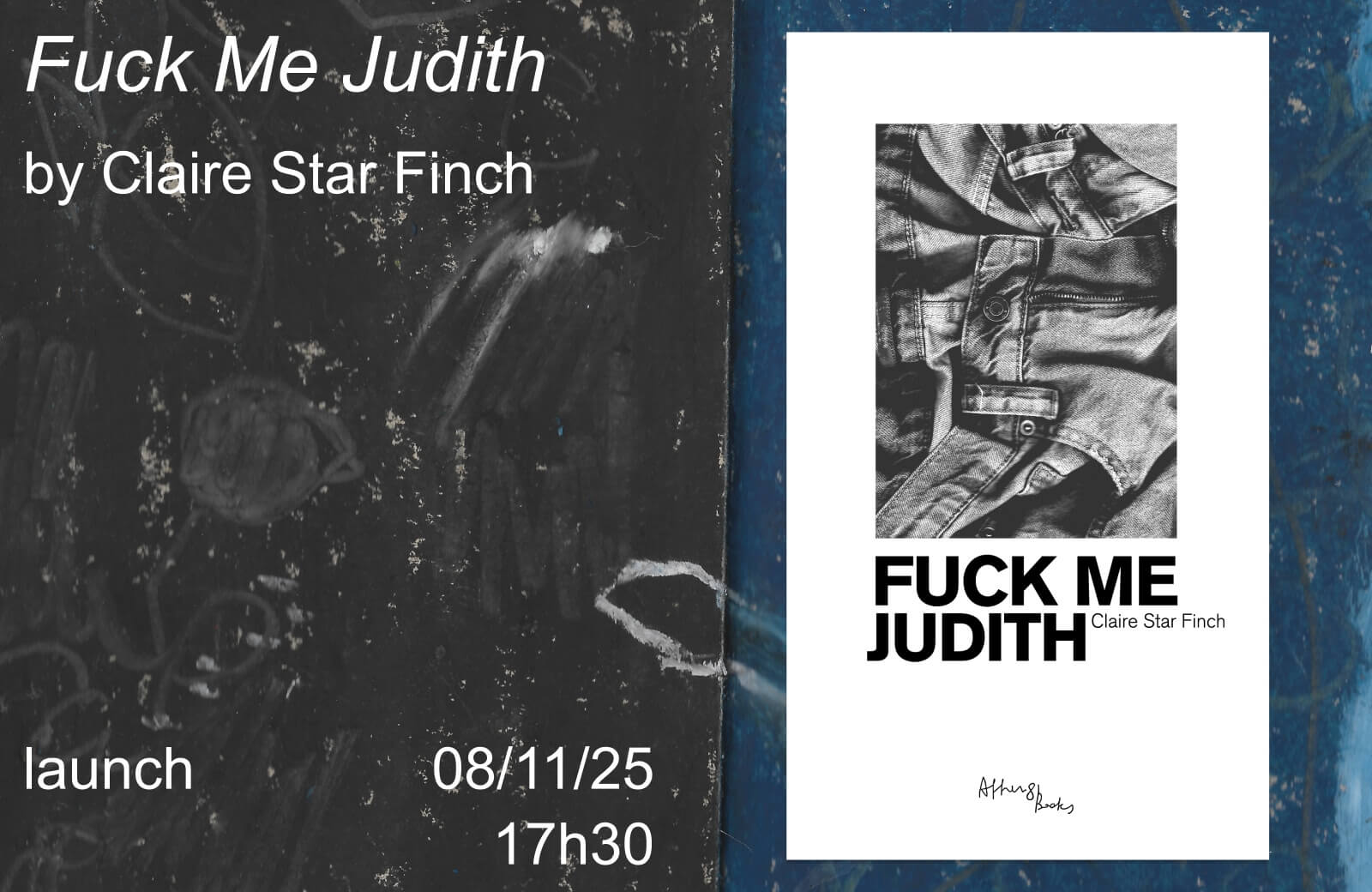 Cover of [Launch] Fuck Me Judith by Claire Star Finch