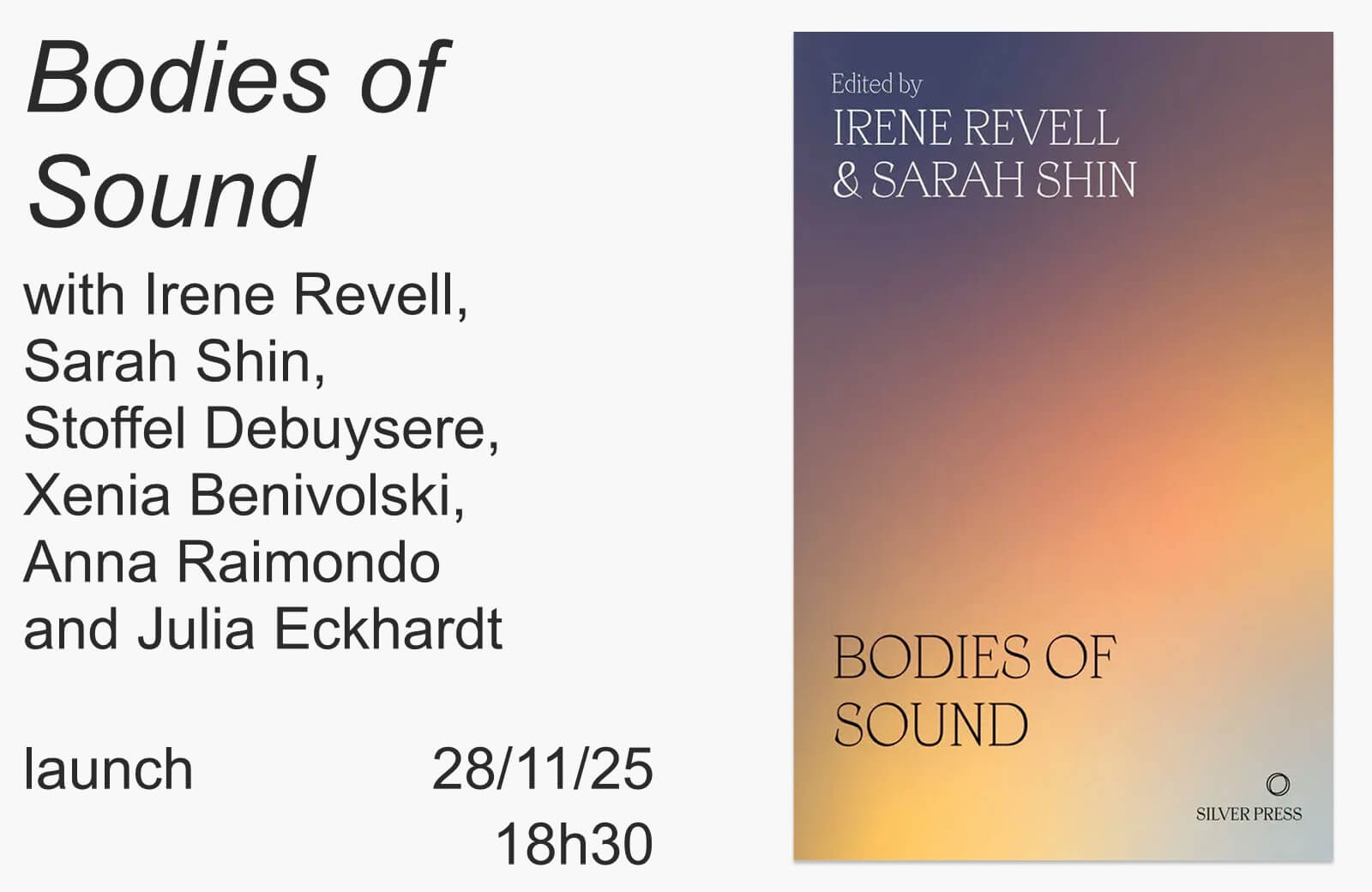 Cover of [Launch] Bodies of Sound