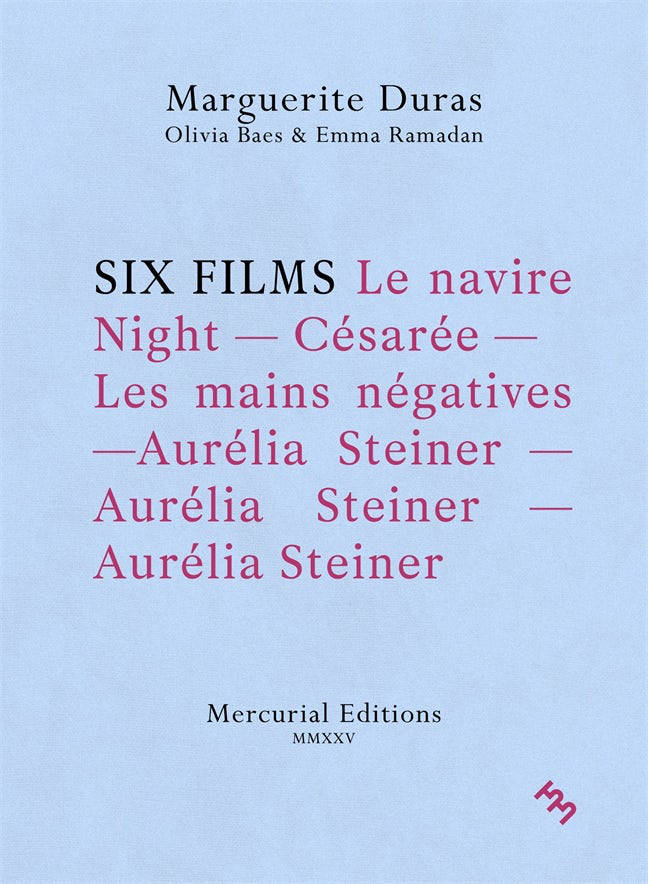 Cover of Six Films