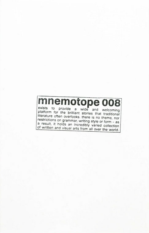 Cover of mnemotope 008