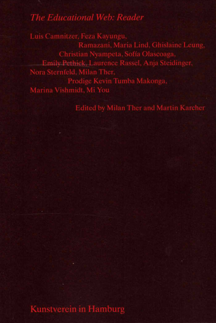 Cover of The Educational Web: Reader