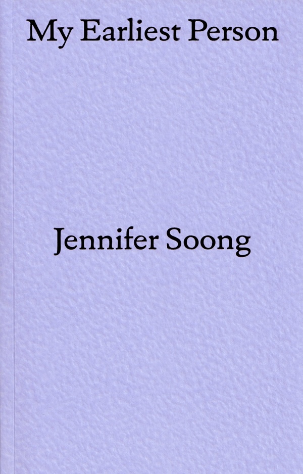 Cover of My Earliest Person 