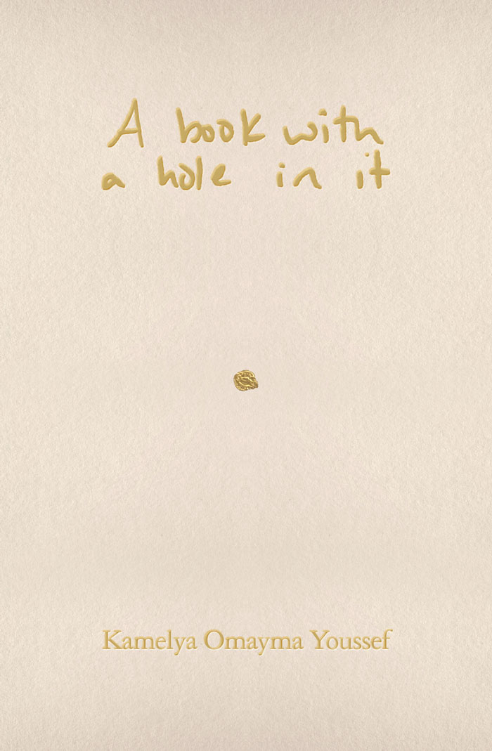 Cover of A book with a hole in it