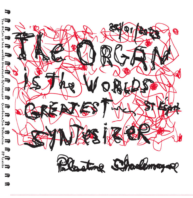 Cover of The Organ is the World's Greatest Synthesizer (vinyl LP)
