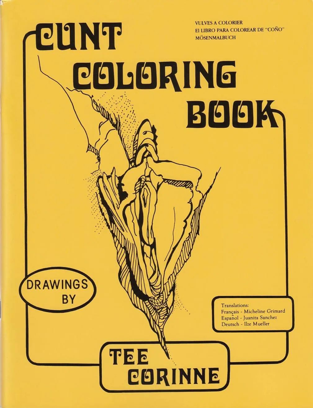 Cover of Cunt Coloring Book