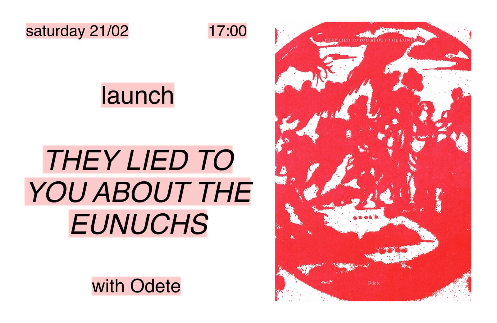 Cover of [Launch] THEY LIED TO YOU ABOUT THE EUNUCHS by Odete