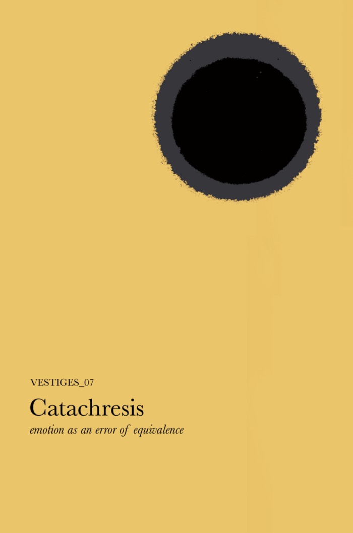 Cover of Vestiges_07: Catachresis