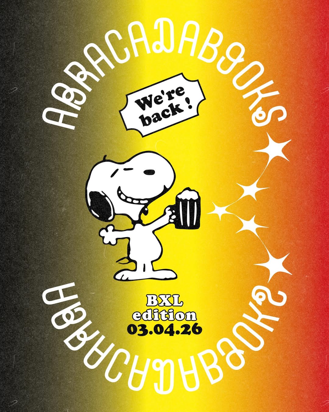 Cover of ABRACADABOOKS, a flash bookfair