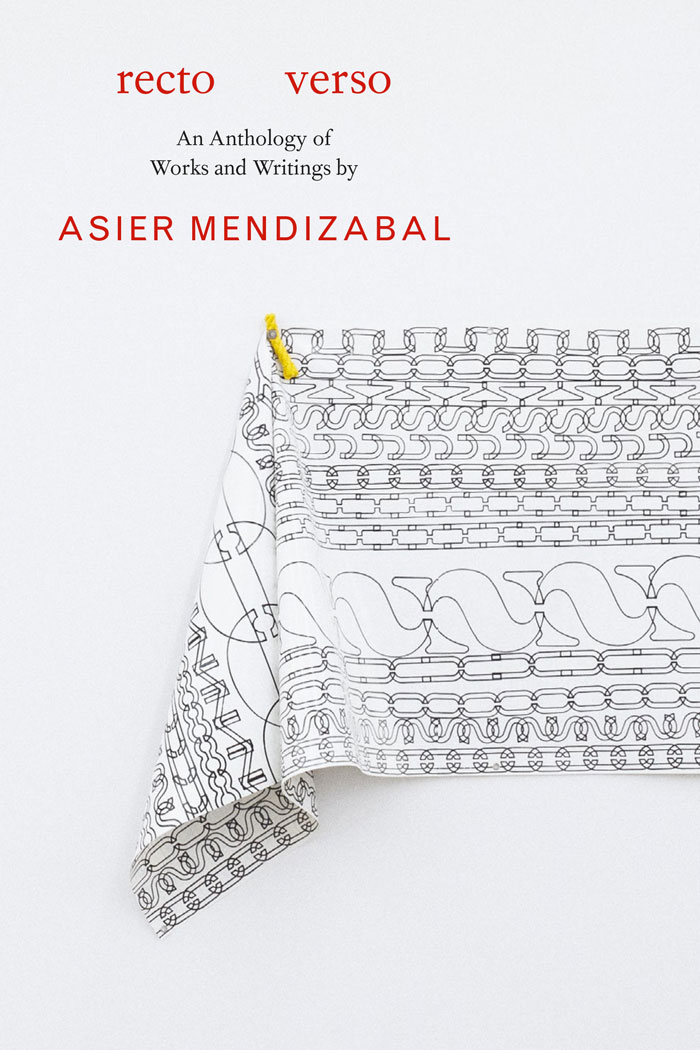 Cover of Recto verso – An Anthology of Works and Writings by Asier Mendizabal