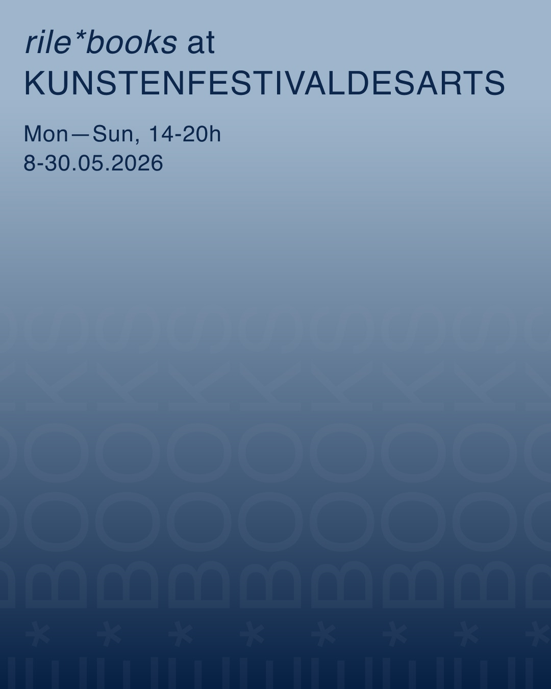 Cover of [News] rile*books at KFDA 2026