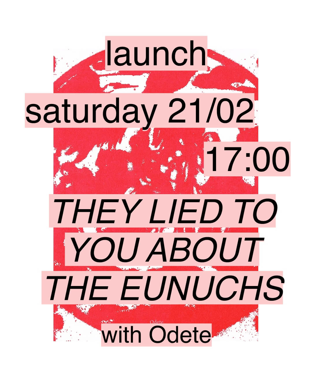 Cover of [Launch] THEY LIED TO YOU ABOUT THE EUNUCHS by Odete