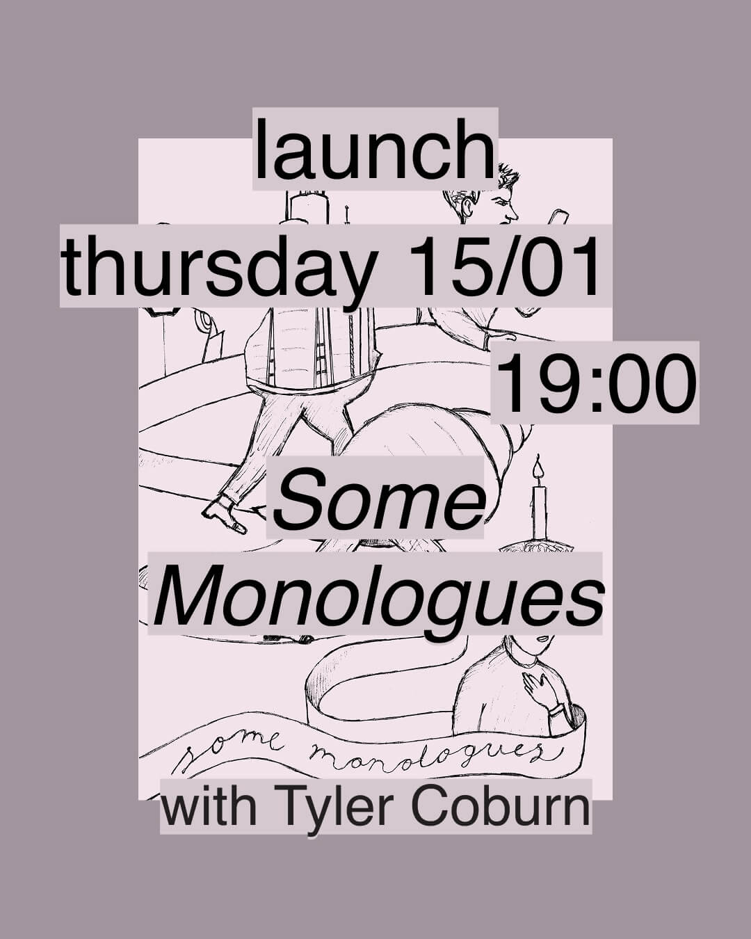 Cover of [Performance] Some Monologues by Tyler Coburn