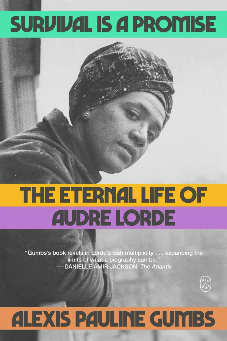 Cover of Survival Is a Promise: The Eternal Life of Audre Lorde