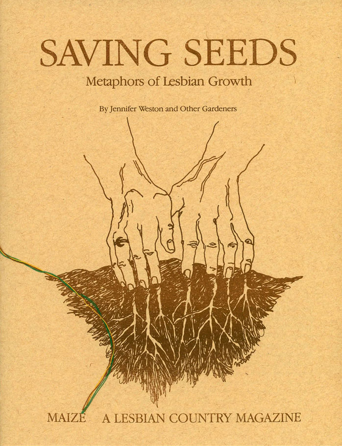 Cover of Efemmera Reissue #3: Saving Seeds: Metaphors of Lesbian Growth