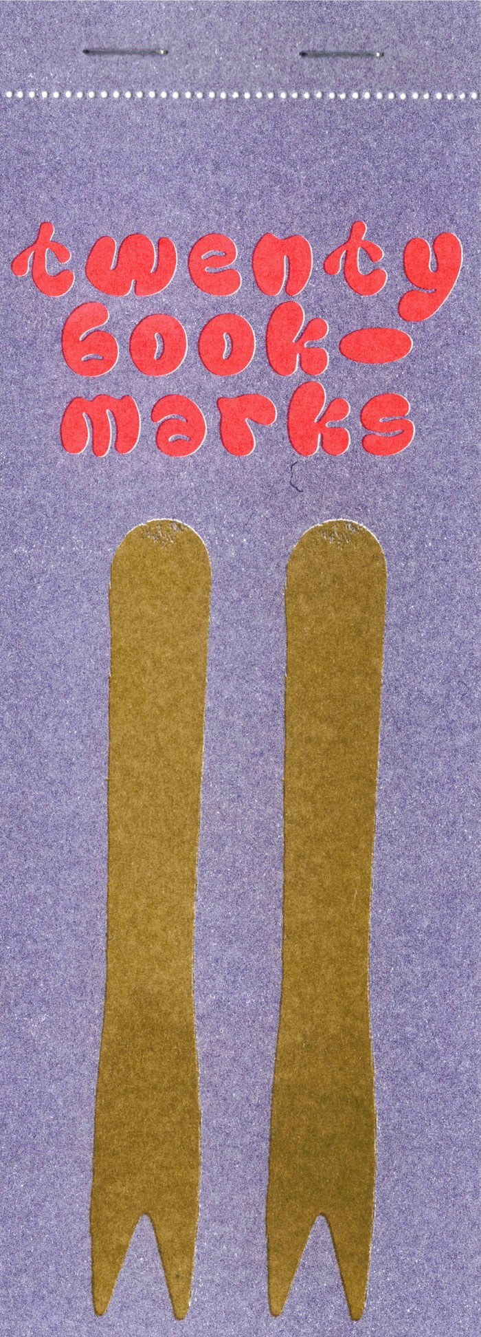 Cover of Twenty Bookmarks