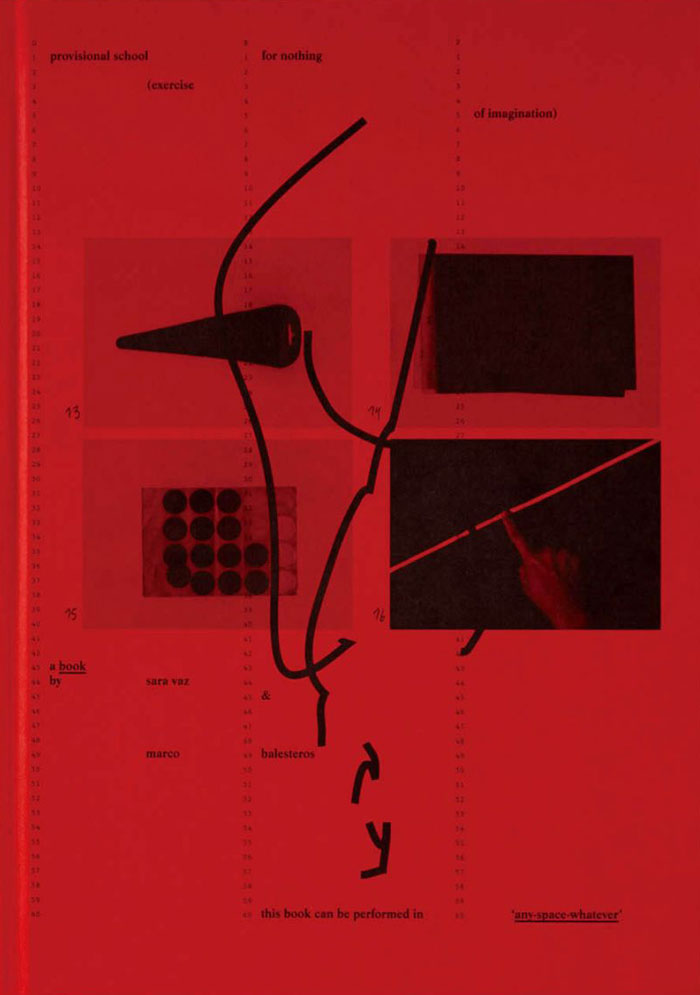 Cover of provisional school for nothing—exercise of imagination