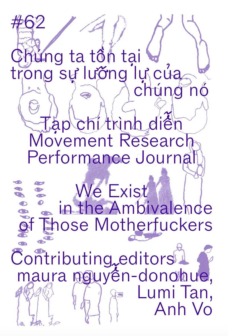 Cover of Issue #62 - We Exist in the Ambivalence of Those Motherfuckers