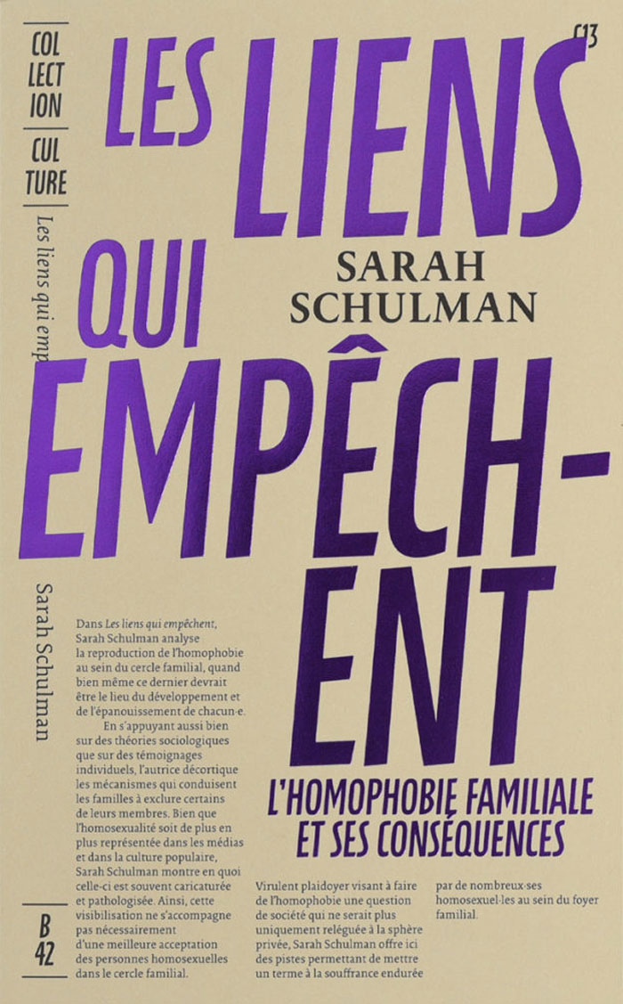 Cover of Les liens qui empêchent: L'homophobie familiale et ses conséquences