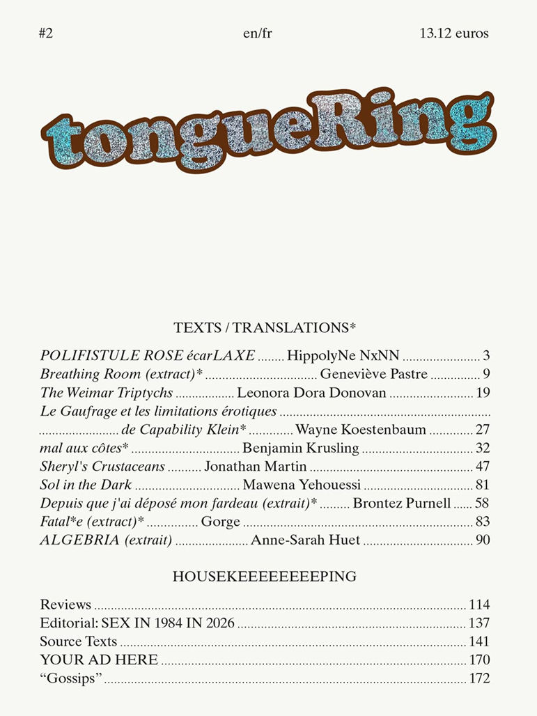 Cover of Tongue Ring: Issue 02