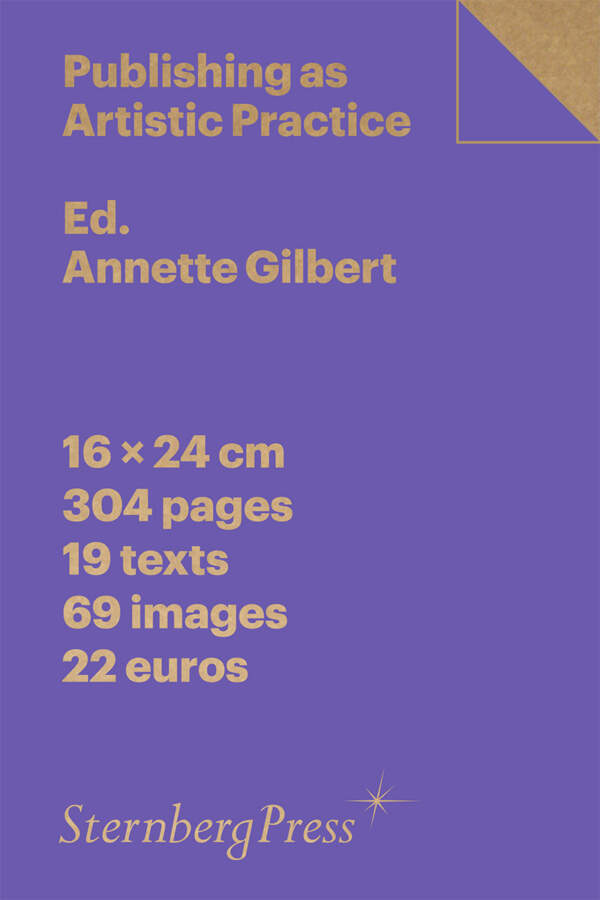 Cover of Publishing as Artistic Practice