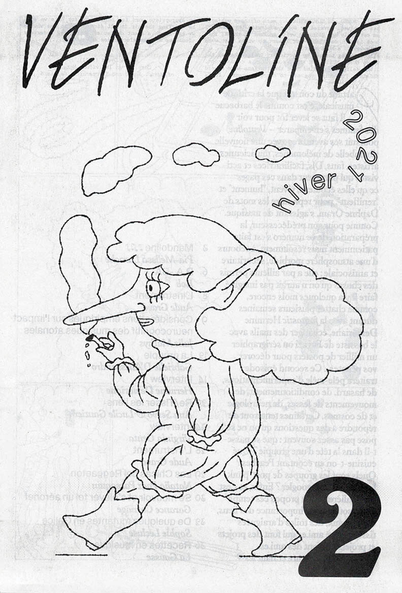 Cover of Ventoline #2 – hiver 2021