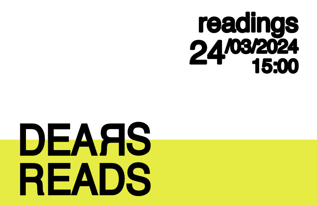 [Readings] DEARS READS