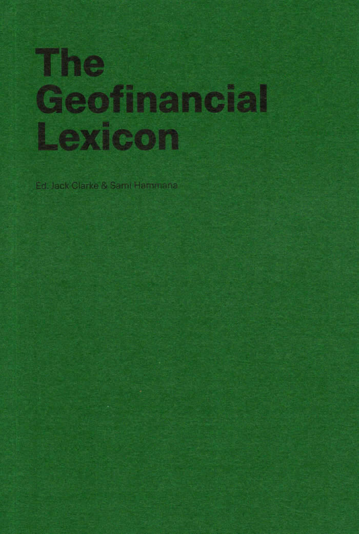 The Geofinancial Lexicon