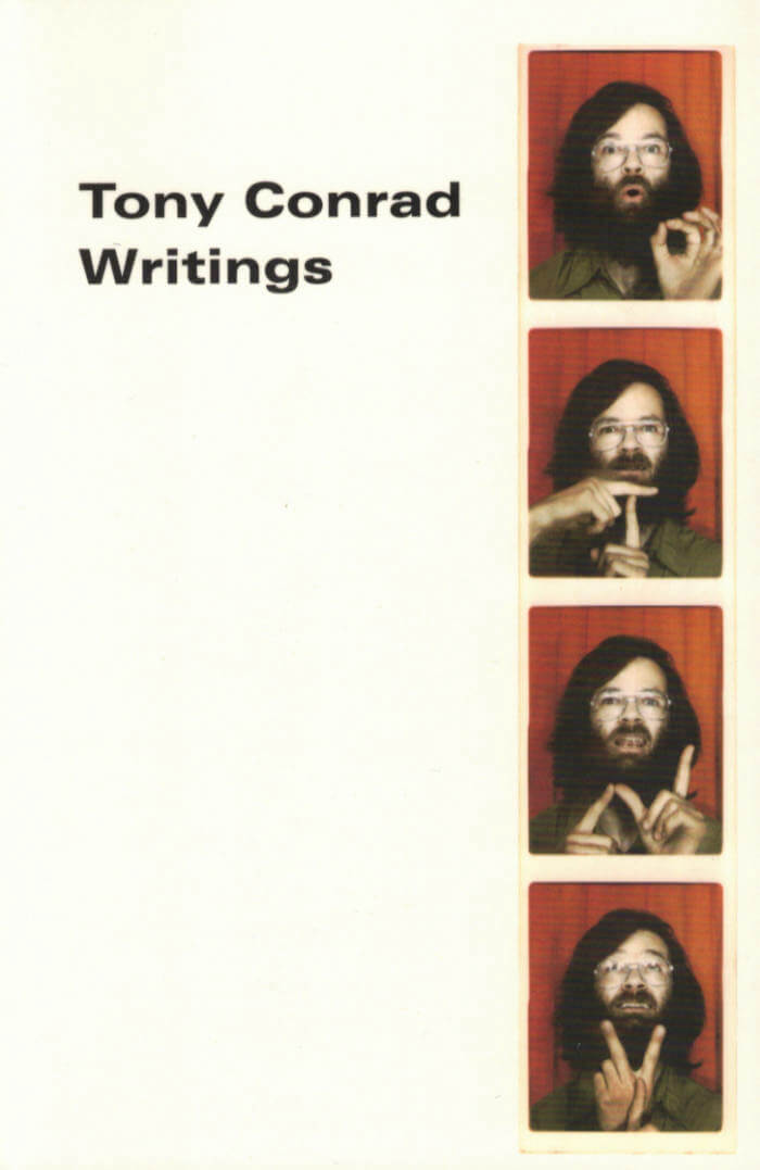 Tony Conrad: Writings