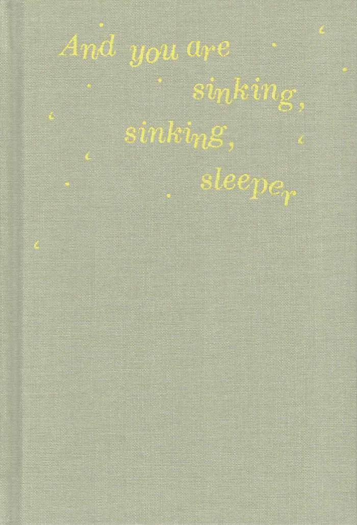 And you are sinking, sinking, sleeper