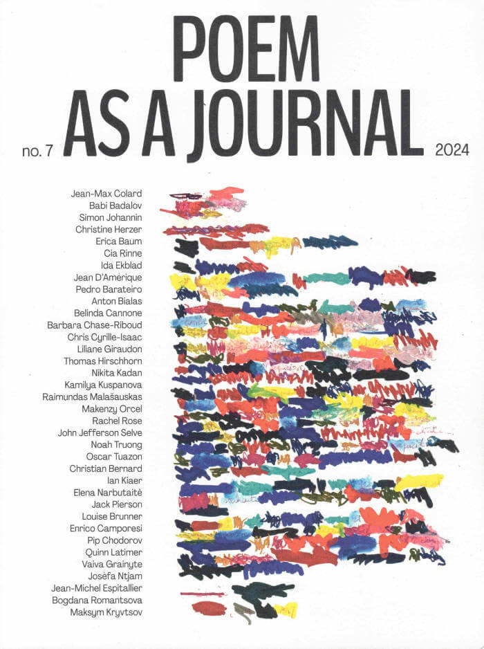 Issue 7: Poem as a Journal