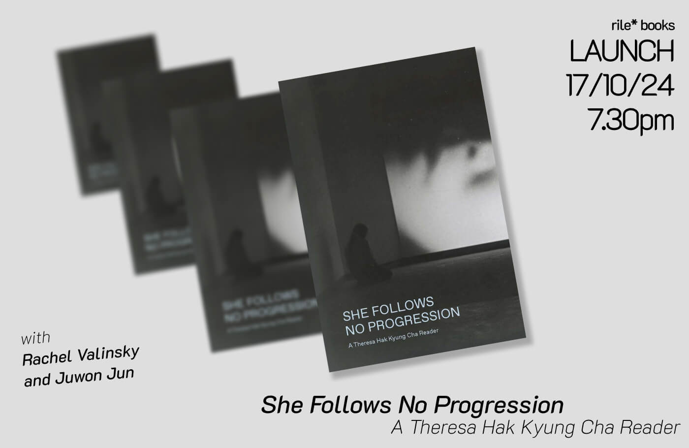 [Launch] She Follows No Progression: A Theresa Hak Kyung Cha Reader