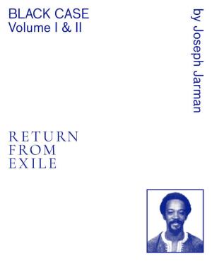 Black Case Volume I and II – Return From Exile - cover image