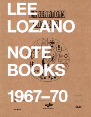 Notebooks 1967-70 - cover image