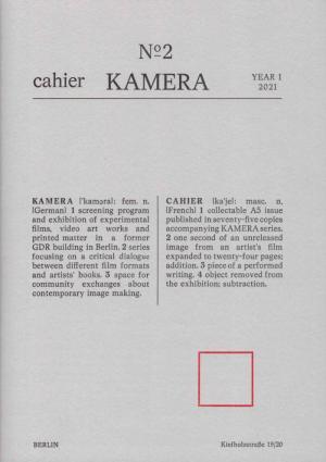 KAMERA CAHIER N° 2 - cover image