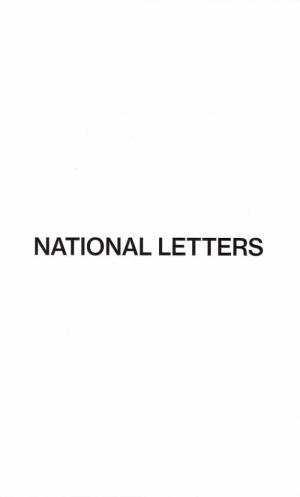 National Letters: Languages and Scripts as Nation-building Tools - cover image