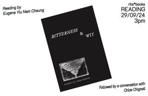 [Reading] Bitterness & Wit by Eugene Yiu Nam Cheung