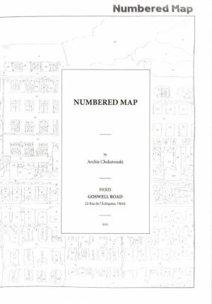 Numbered Map - cover image